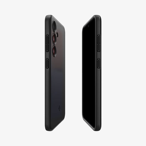 ACS07281 - Galaxy S24 Ultra Case Thin Fit in Black showing the back